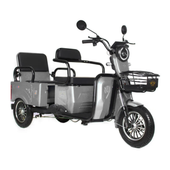 Электротрицикл IKINGI SIBTRIKE MAX серебристый