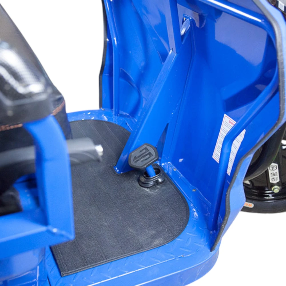 Грузовой электротрицикл Rutrike D5 1500 гидравлика (72V1500W) Тёмно-зелёный 9